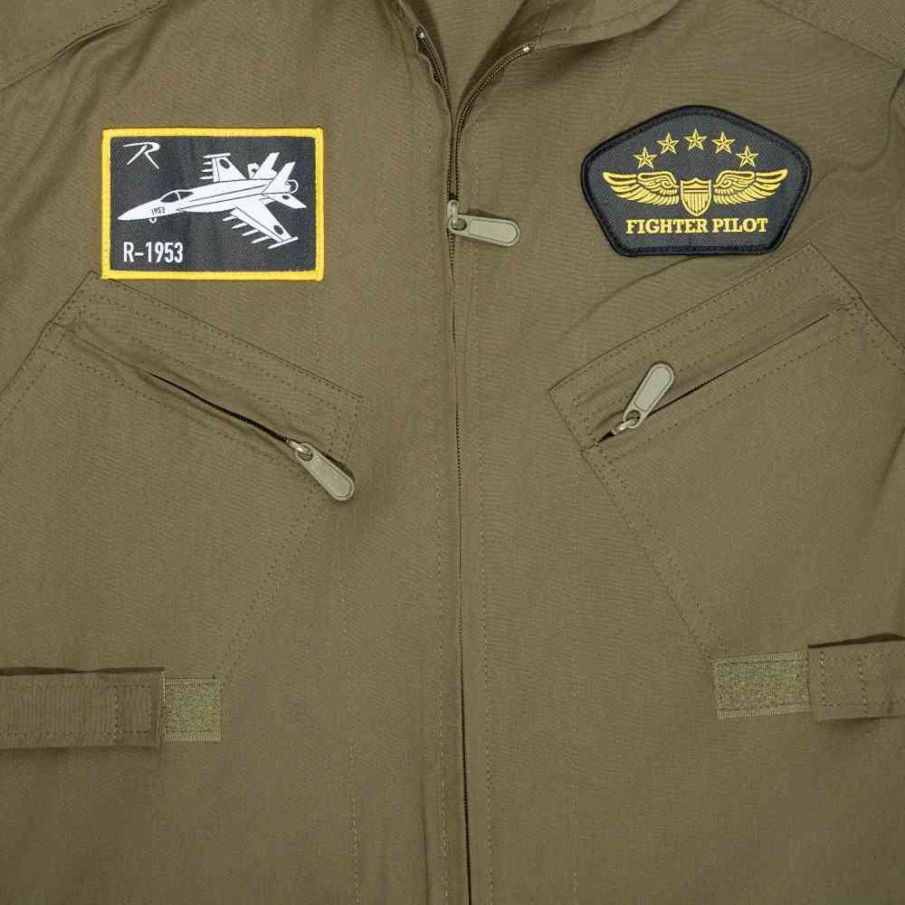 Rothco Kids Olive Drab Aviator Flight Coverall - 7302