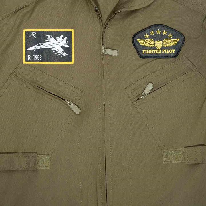 Rothco Kids Olive Drab Aviator Flight Coverall - 7302