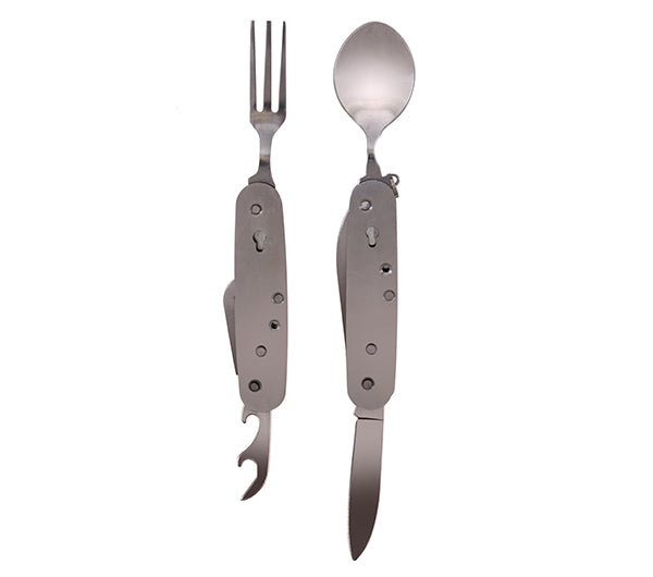 Rothco 2033 Stainless Steel Folding Chow Set