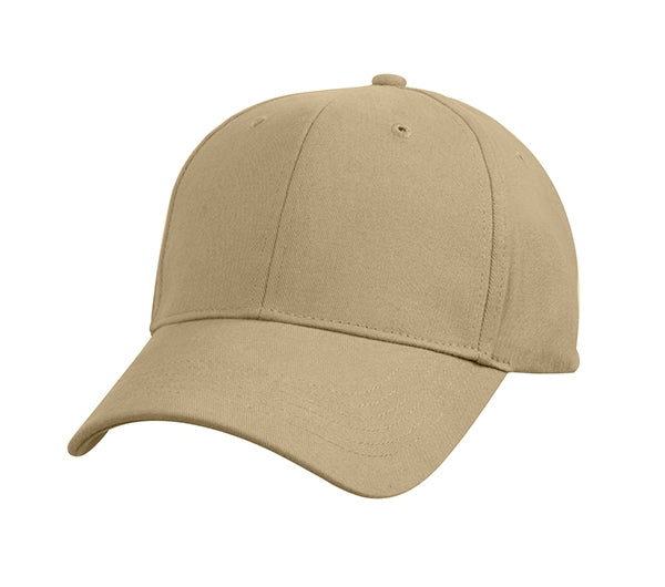 Rothco Supreme Solid Khaki Low Profile Cap 8977