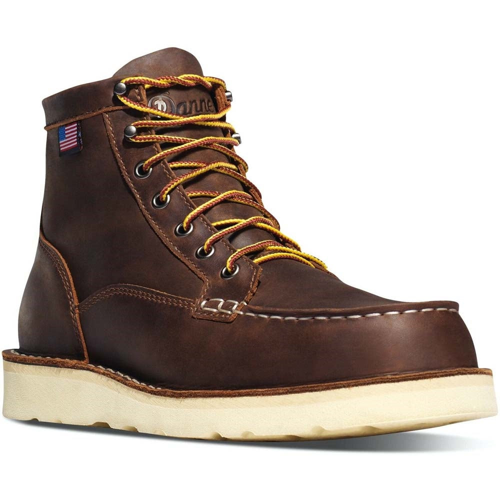 Danner Bull Run Moc Steel Toe Wedge Sole Work Boot 15564