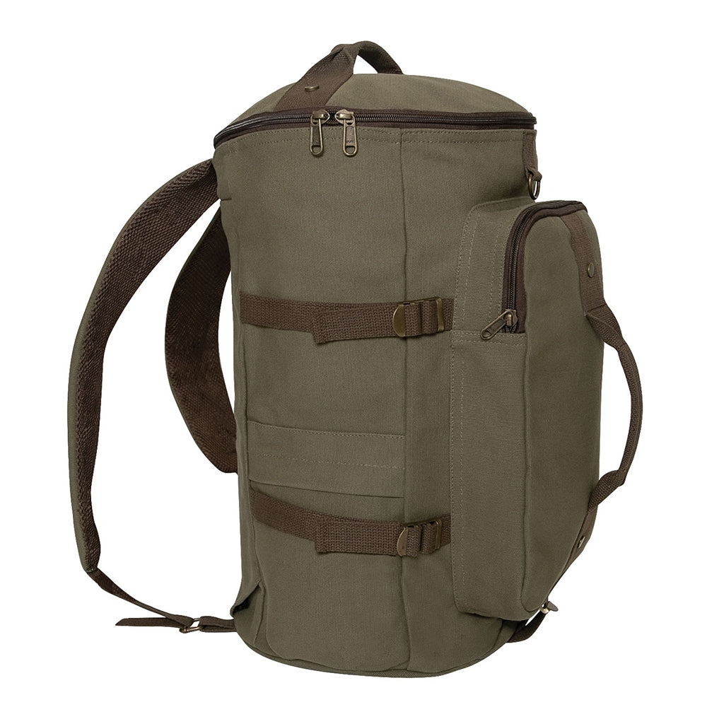 Rothco Convertible Canvas Duffle Backpack 2515