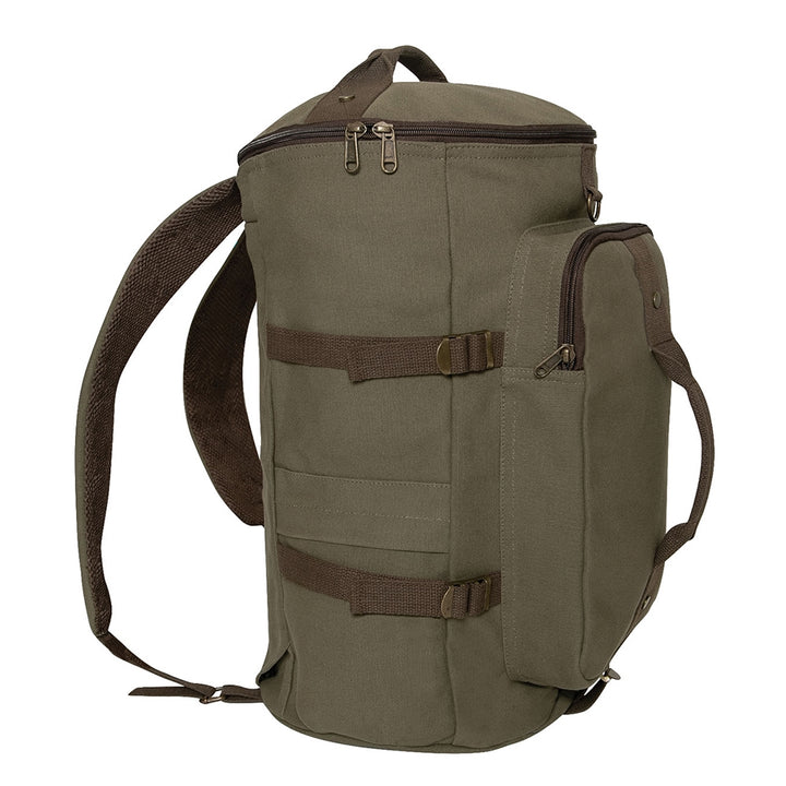 Rothco Convertible Canvas Duffle Backpack 2515