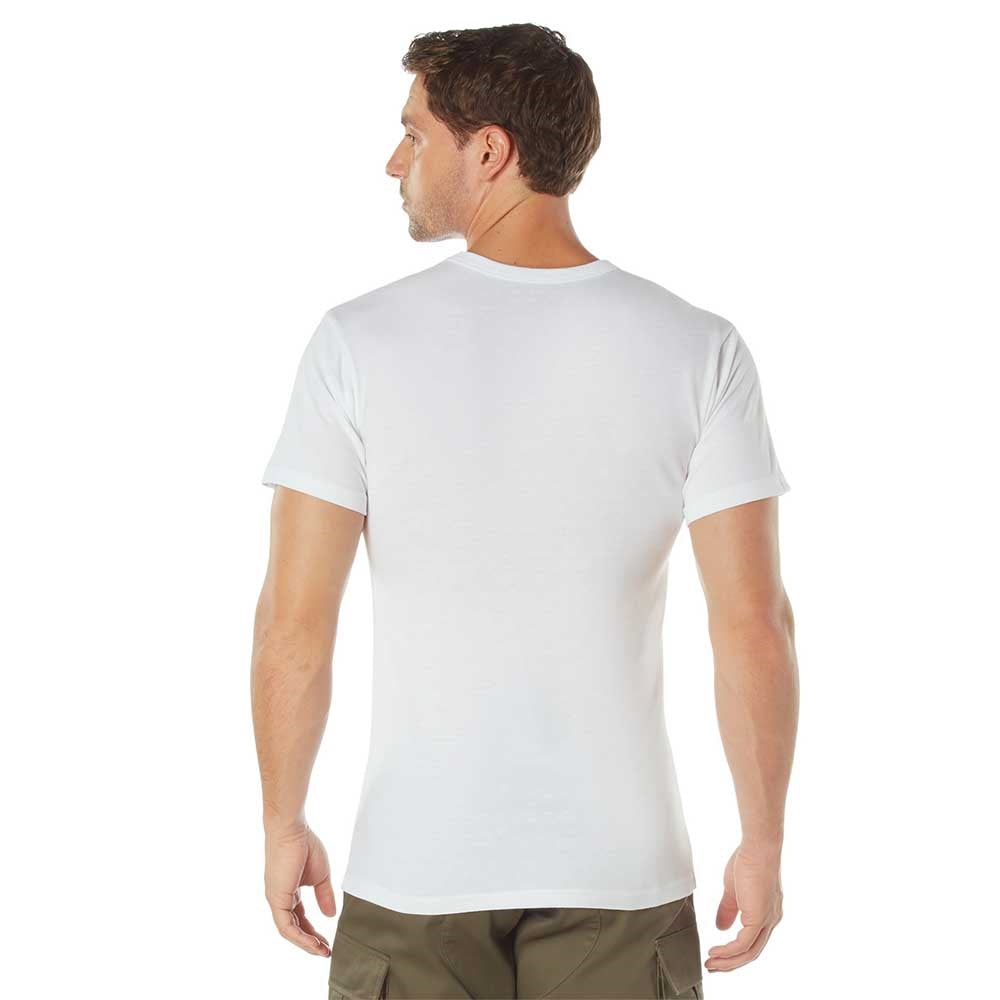 Rothco White  Solid Color T-Shirt 18150