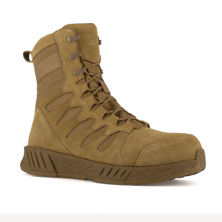 Reebok Floatride Energy Composite Toe Side Zipper Wedge Sole Tactical Work Boot RB4360