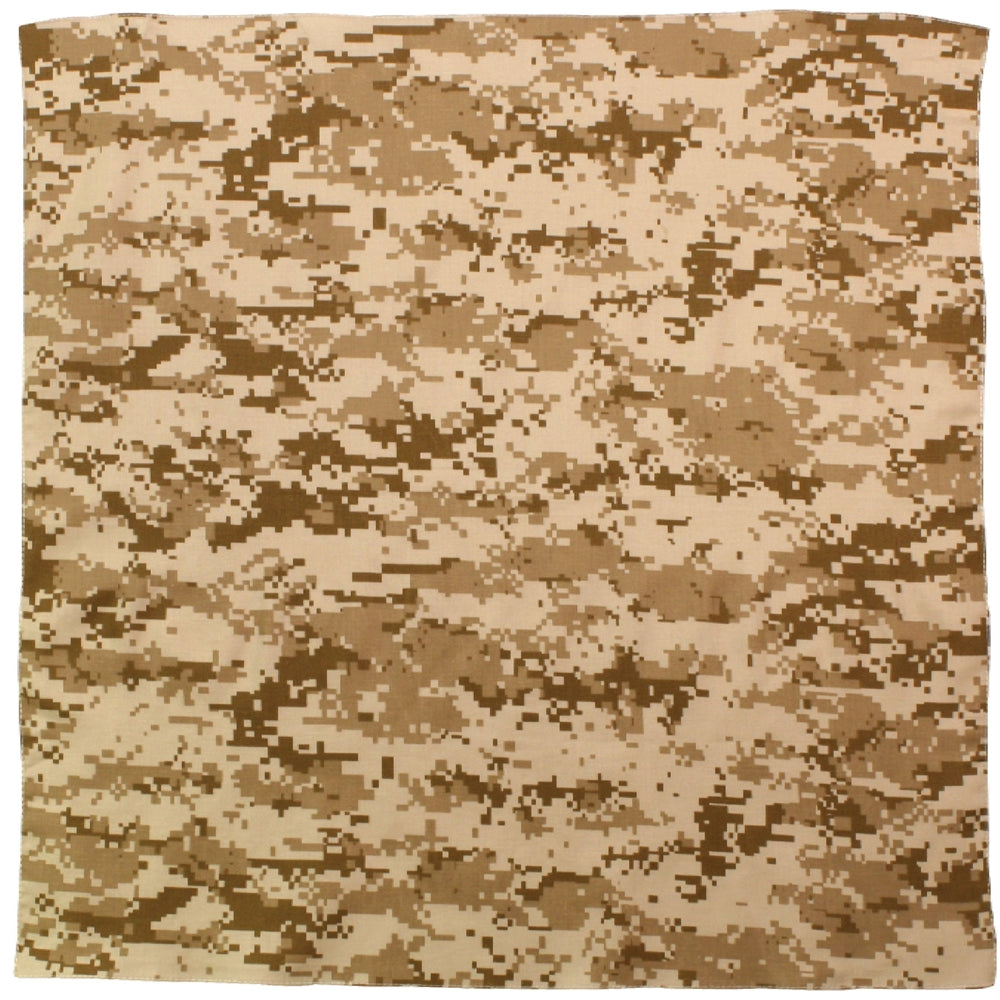 Rothco Digital Desert Camouflage Bandana - 4001