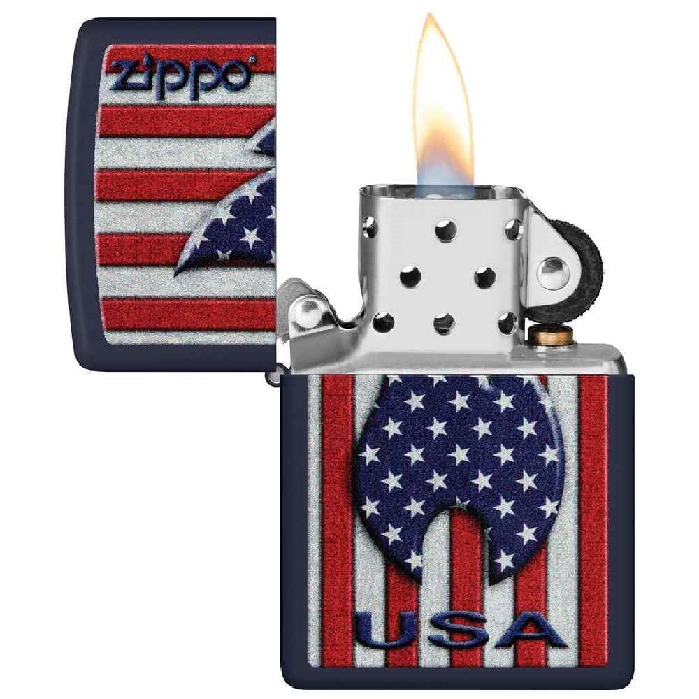 Zippo Patriotic Flame Lighter 73762
