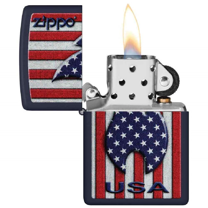Zippo Patriotic Flame Lighter 73762