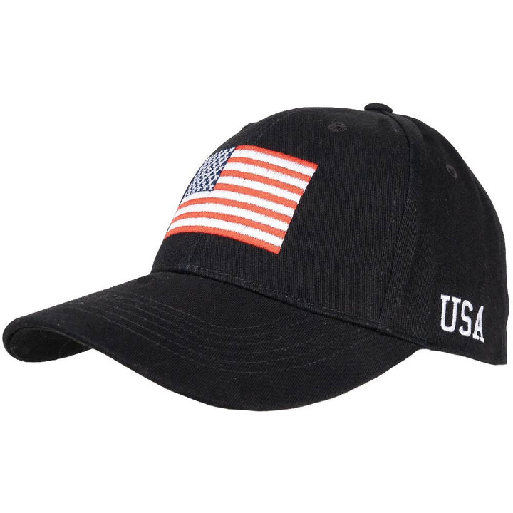 Rothco Black USA Flag Low Profile Cap 4619