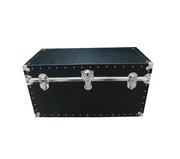 Biltmore Black Vinyl Covered Trunk 502-BK