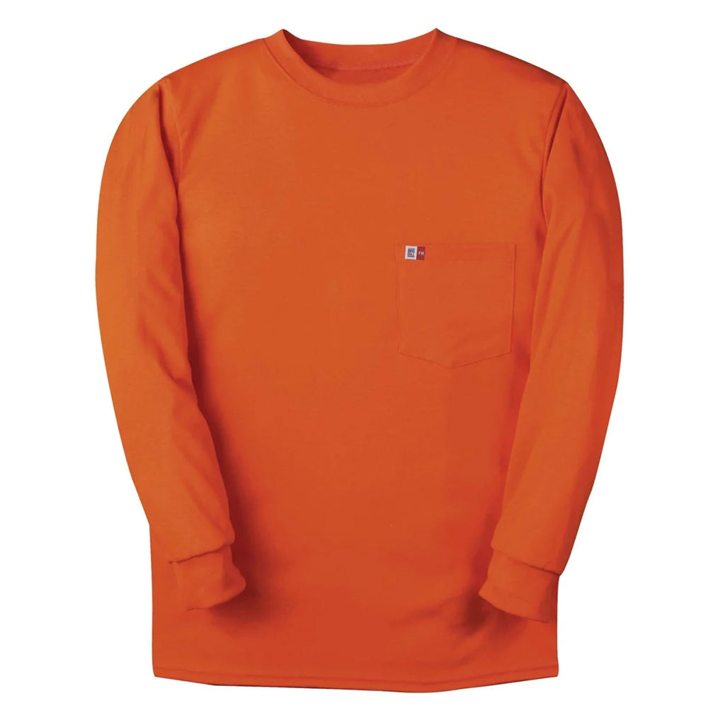 Big Bill Flame Resistant Westex True Comfort Long Sleeve Work T-Shirt DW5KI6