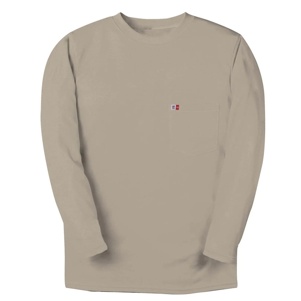 Big Bill Flame Resistant Westex True Comfort Long Sleeve Work T-Shirt DW5KI6