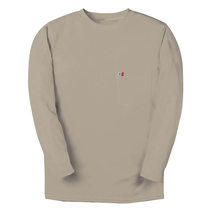 Big Bill Flame Resistant Westex True Comfort Long Sleeve Work T-Shirt DW5KI6