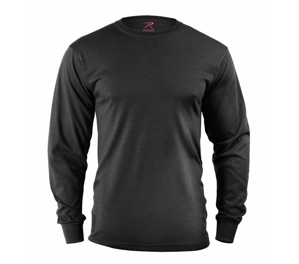 Rothco Black Long Sleeve T-shirt - 60212