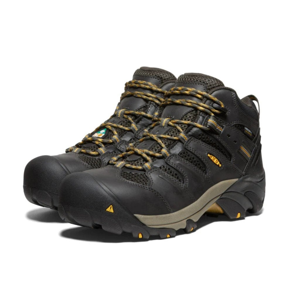 Keen CSA Lansing Mid Waterproof Steel Toe Work Boot 1019322