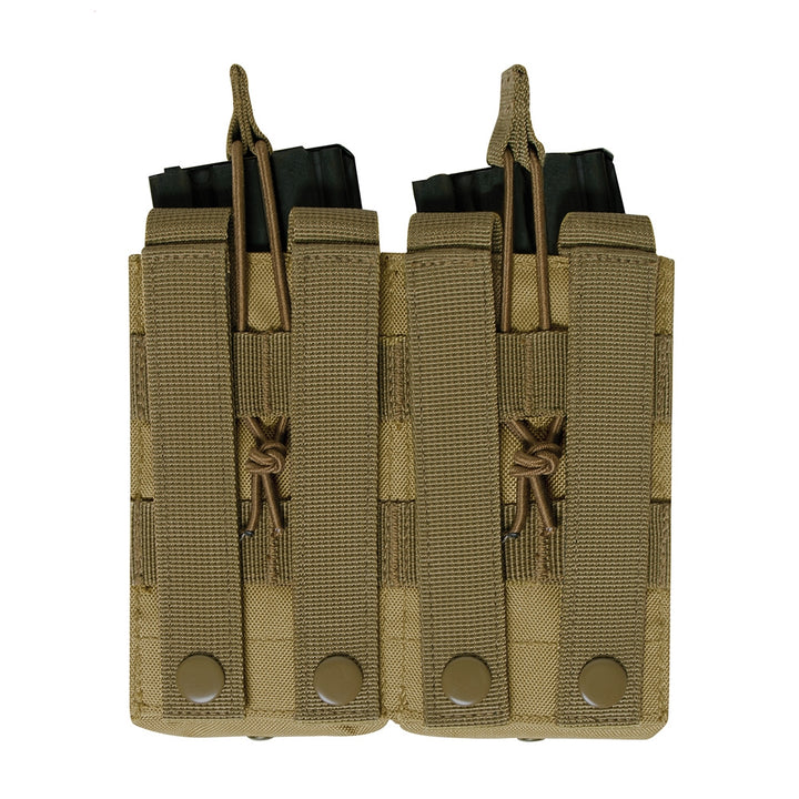 Rothco Coyote Open Top Double Mag Pouch - 31004