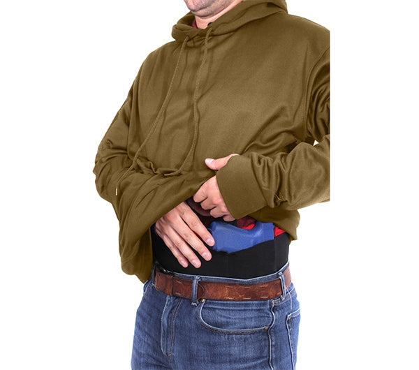 Rothco Coyote Brown Concealed Carry Hoodie 2081
