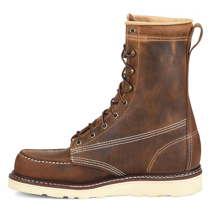 Carolina Amp Usa Union Built Steel Safety Toe Wedge Work Boot CA8512