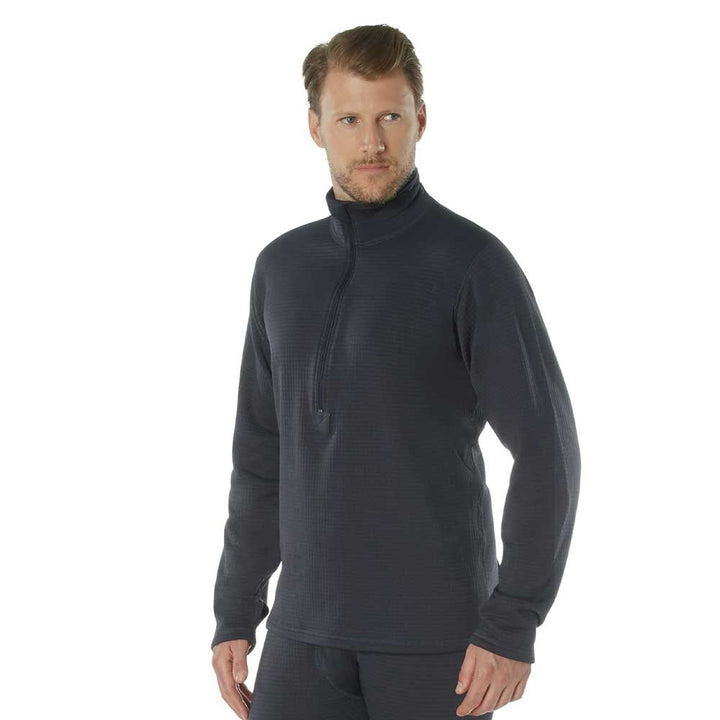 Gen III Military Midnight Navy Thermal Zip Top 69070