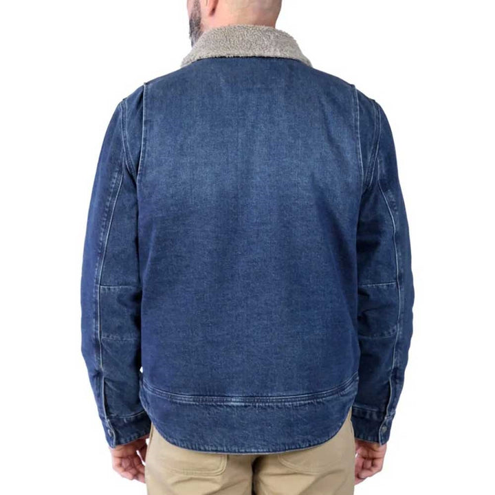 Carhartt Relaxed Fit Denim Sherpa-lined Jacket 106323