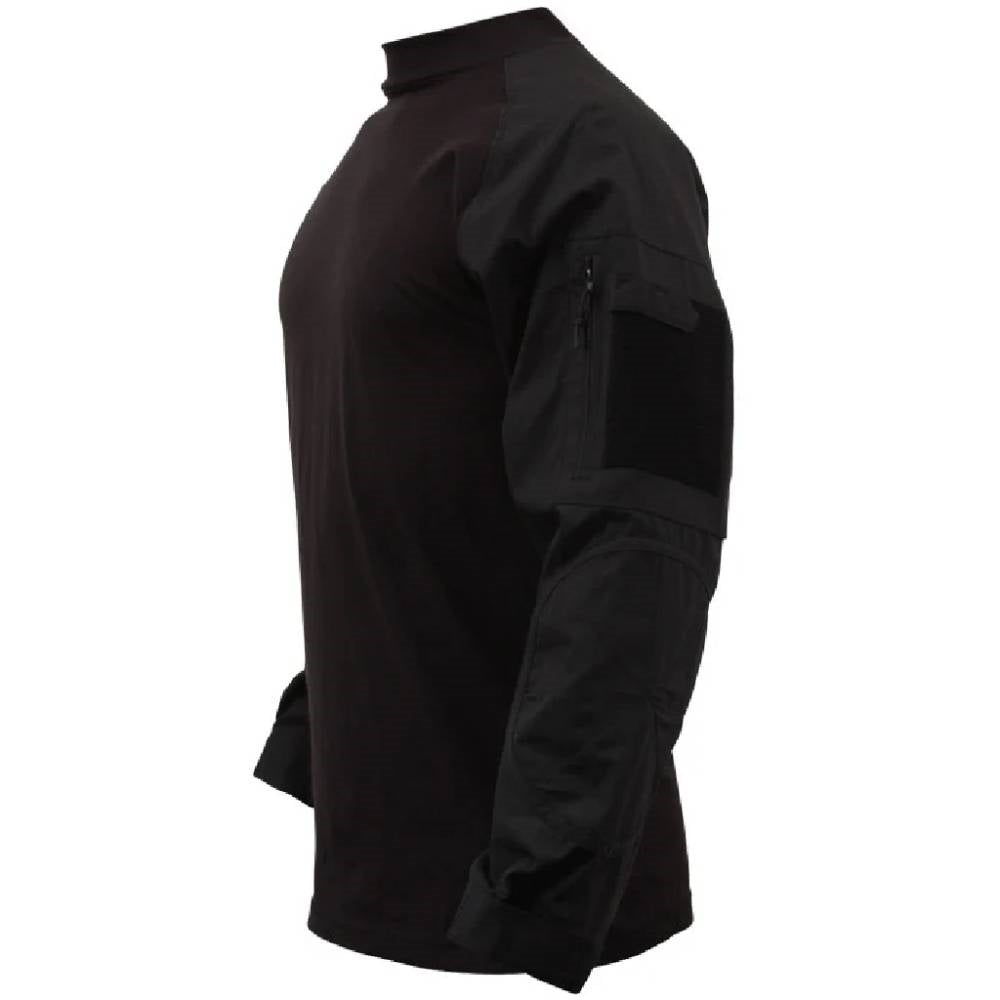 Rothco Black Military Combat Shirt - 90010