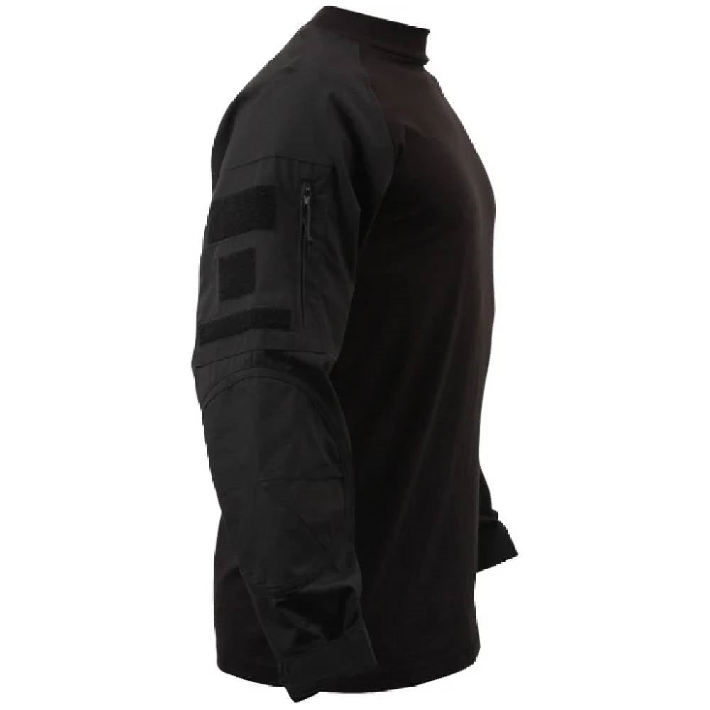 Rothco Black Military Combat Shirt - 90010