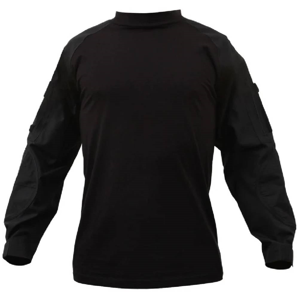 Rothco Black Military Combat Shirt - 90010