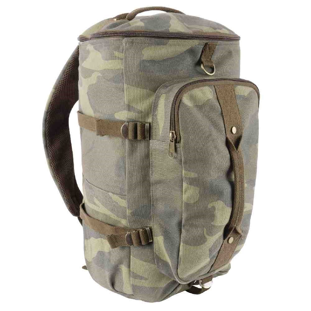 Rothco Convertible Canvas Duffle Backpack 25161