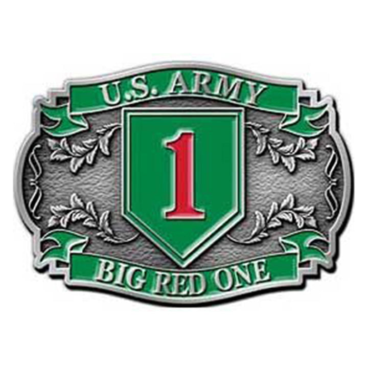 US Army 1st Inf Division Belt Buckle - B0105