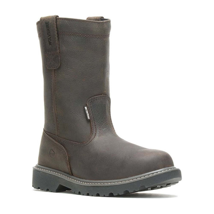 Wolverine Floorhand Waterproof Soft Toe Wellington Pull on Work Boot W10682