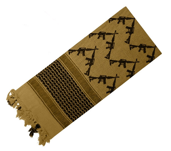 Rothco Crossed Rifles Shemagh Scarf - 8737