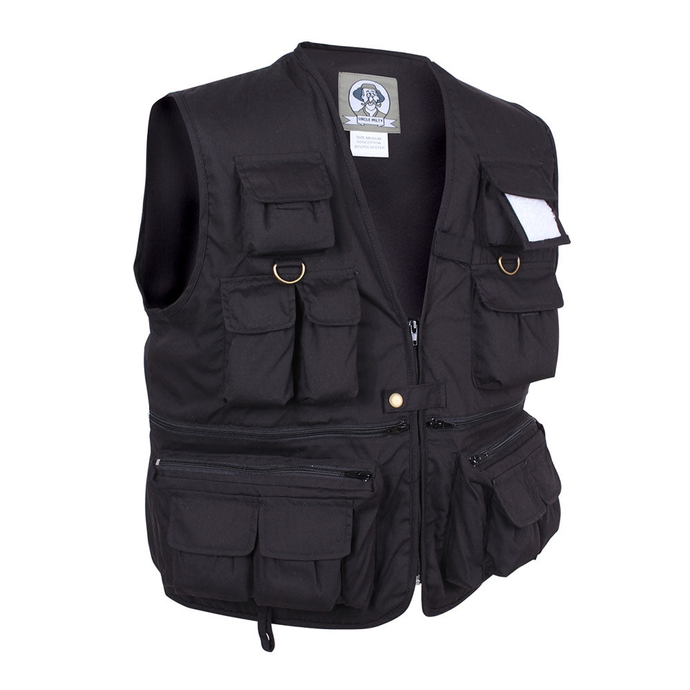 Rothco Black Travel Vest - 7531