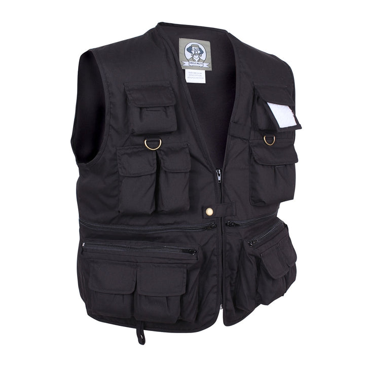 Rothco Black Travel Vest - 7531