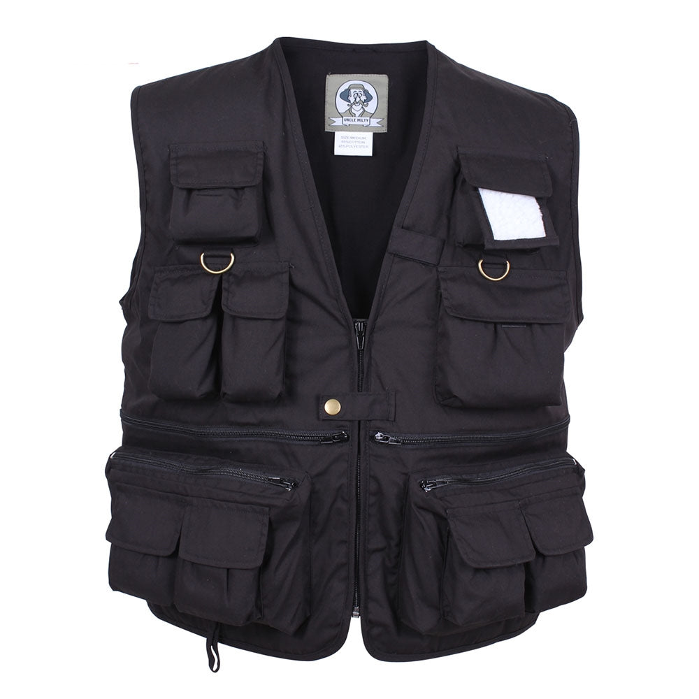 Rothco Black Travel Vest - 7531