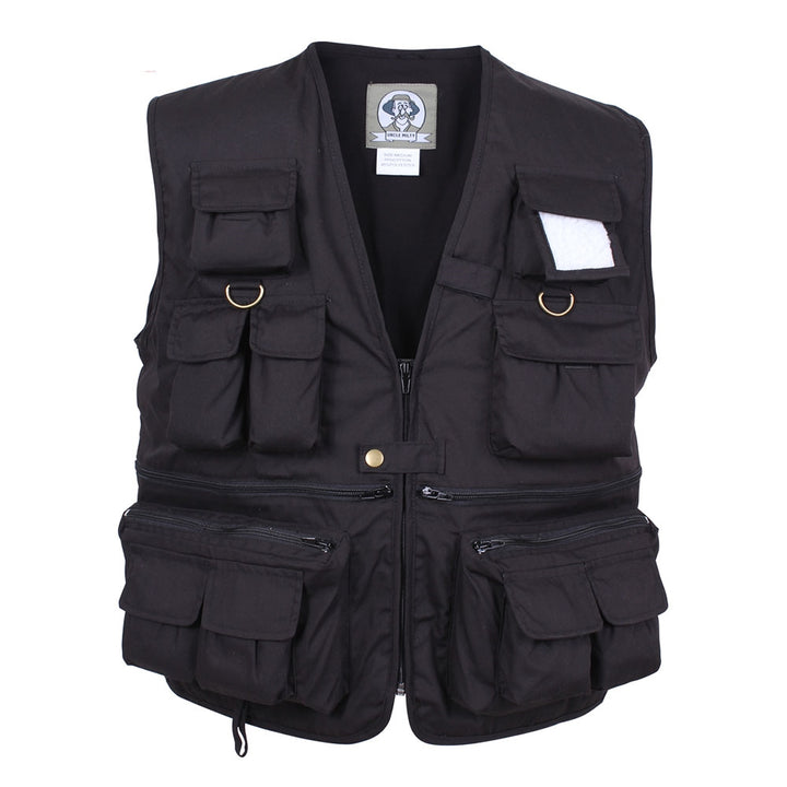 Rothco Black Travel Vest - 7531