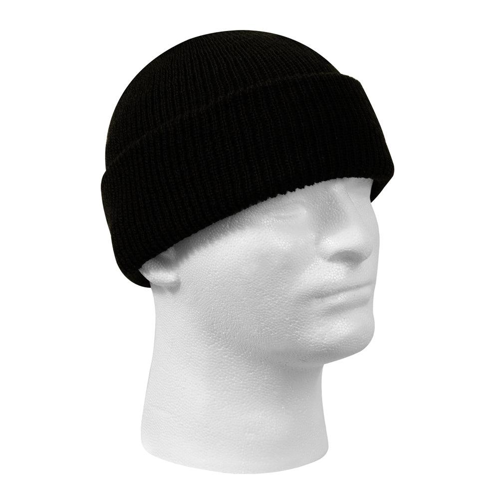 Rothco Black Wool Watch Cap 8492