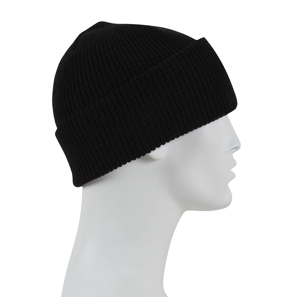 Rothco Black Wool Watch Cap 8492