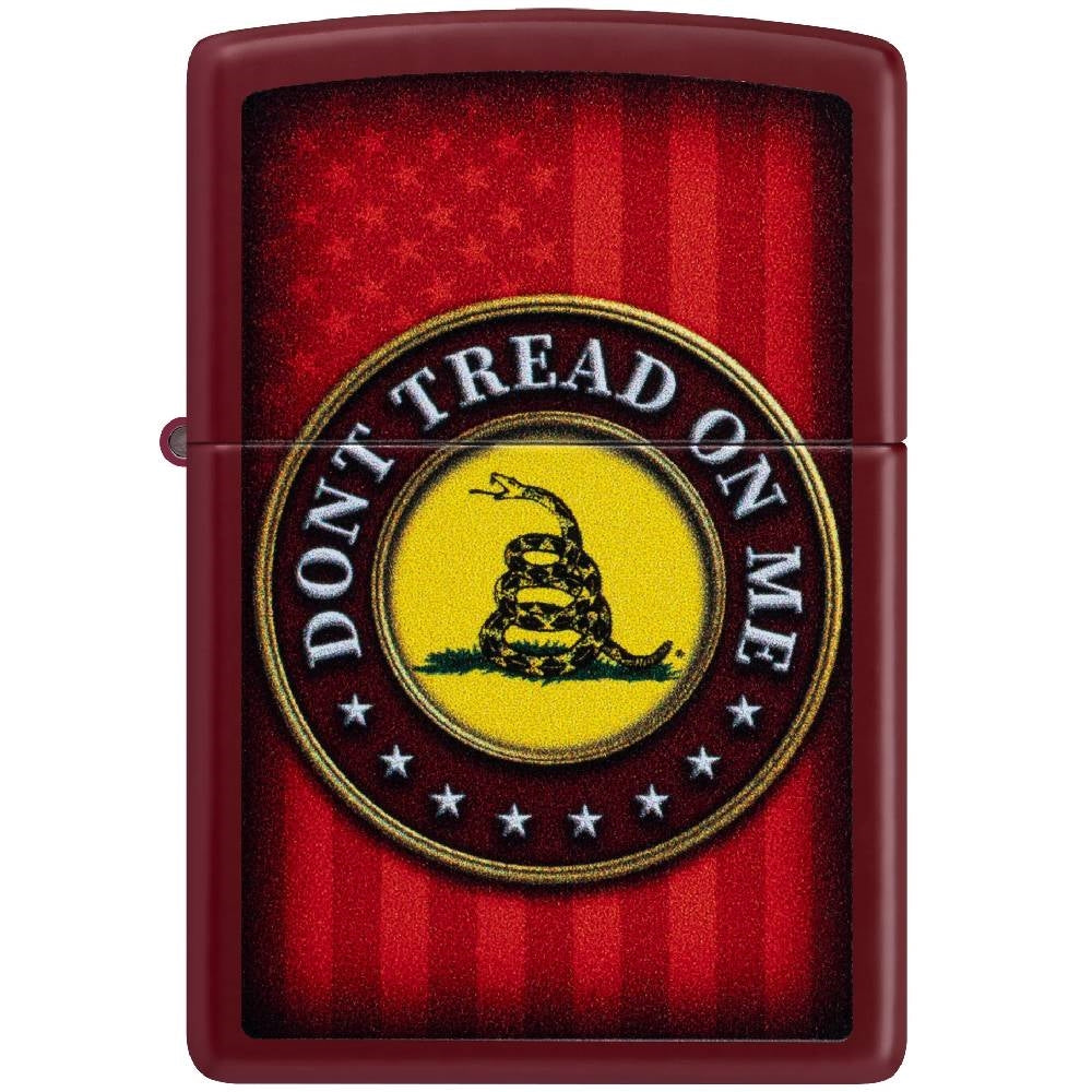 Zippo Dont Tread on Me Crest Design Lighter - 46419