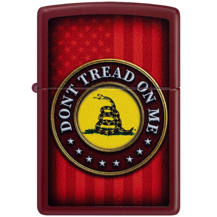 Zippo Dont Tread on Me Crest Design Lighter - 46419