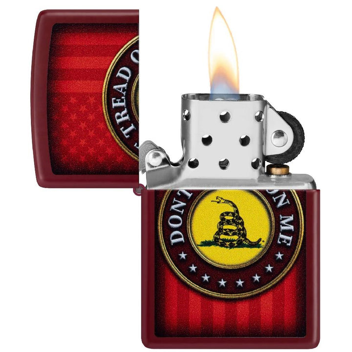 Zippo Dont Tread on Me Crest Design Lighter - 46419
