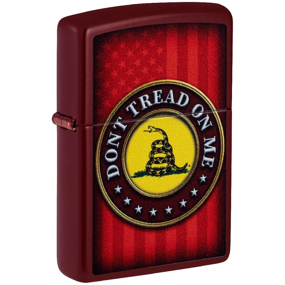 Zippo Dont Tread on Me Crest Design Lighter - 46419