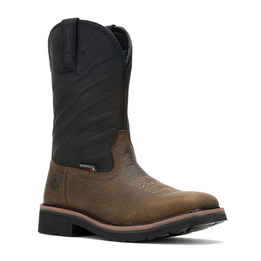 Wolverine Rancher Flag LX Square Steel Toe Waterproof Wellington Pull On Work Boot W241185