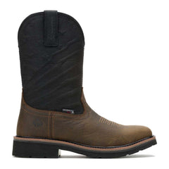 Wolverine Rancher Flag LX Square Steel Toe Waterproof Wellington Pull On Work Boot W241185