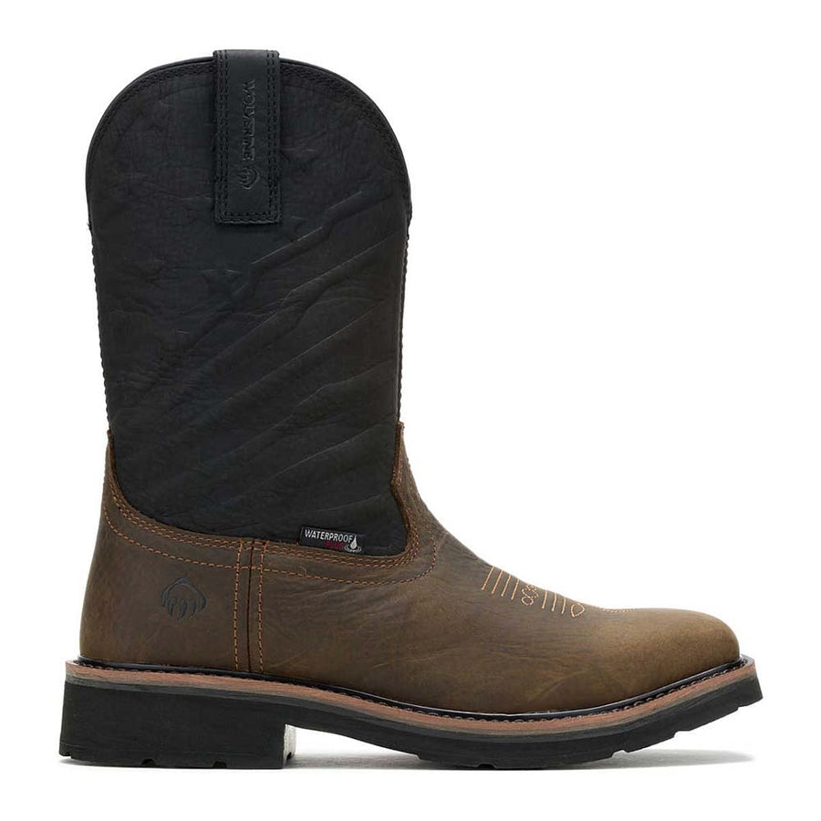 Wolverine Rancher Flag LX Square Steel Toe Waterproof Wellington Pull On Work Boot W241185