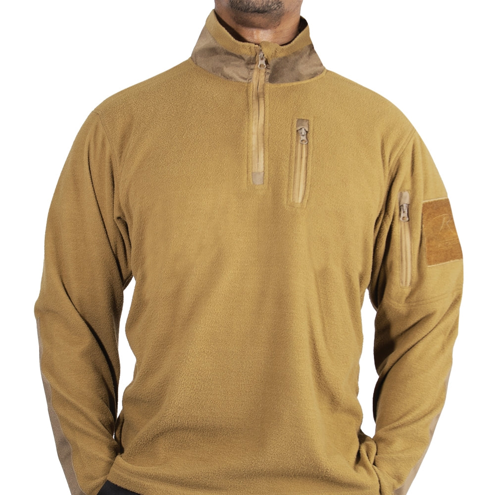Rothco Coyote Quarter Zip Fleece Pullover 97345
