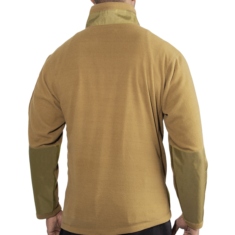 Rothco Coyote Quarter Zip Fleece Pullover 97345