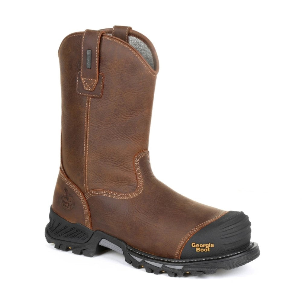 Georgia Rumbler Waterproof Pull On Composite Toe Work Boot GB00286