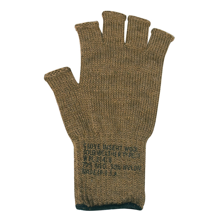 Rothco Coyote Fingerless Wool Gloves 84110
