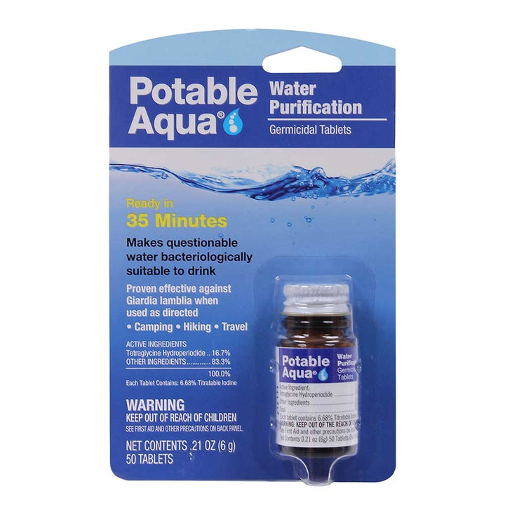 Potable Aqua Water Purification Tablets - 7740