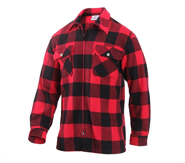 Rothco Red Concealed Carry Flannel Shirt 3966